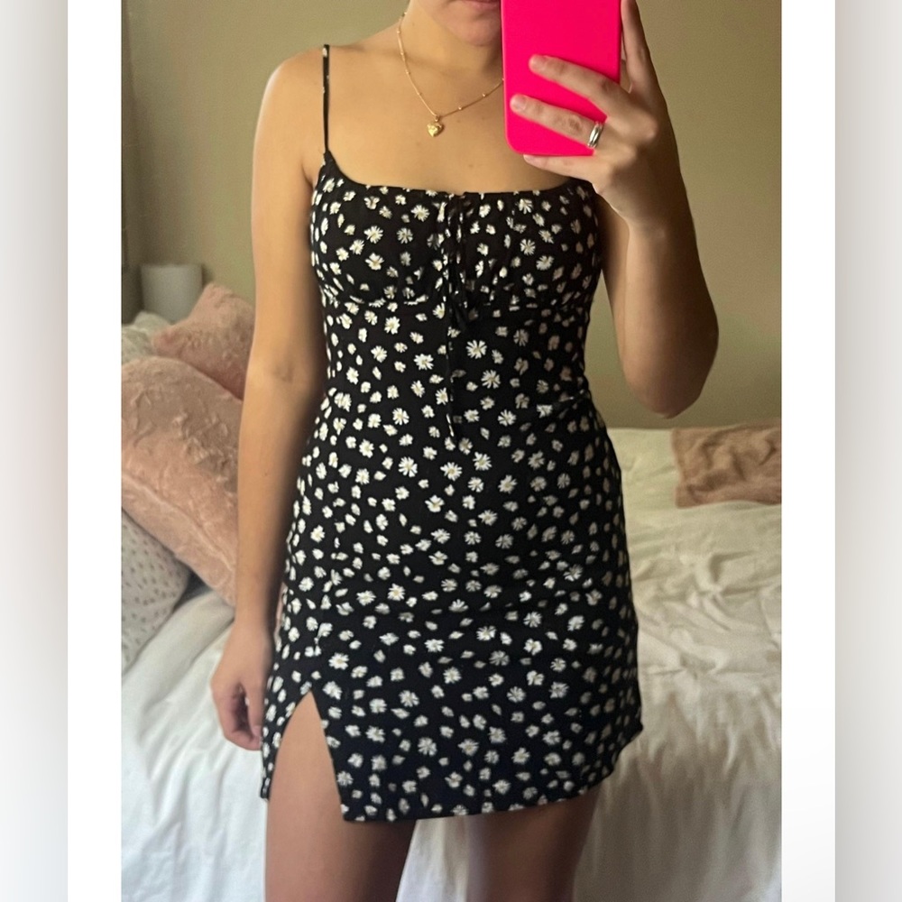 Garage Floral mini dress